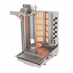 Atalay ADR-10GGK Wide Cut Rotary Robot, 5+2 Radius, Natural Gas - Atalay