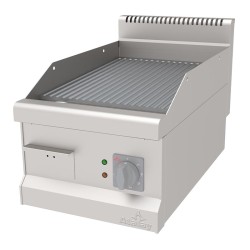 Atalay AEI-473-N 730 Series Set Top Ribbed Plate Grill, 40x73x30 cm, Electric - Atalay