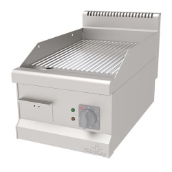 Atalay AEI-473-N-CR 730 Series Set Top Ribbed Grill, 40x73x30 см, хром, электрический - Atalay