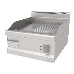 Atalay AEI-673-ND 730 Series Set Top Ribbed + Flat Grill, 60x73x30 см, хром, электрический - Atalay