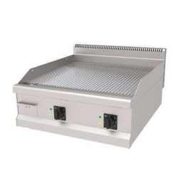 Atalay AEI-890NSCR 900 серия Плита-гриль с ребристой поверхностью, 80x90 см, хромированная поверхность, электрическая - Atalay