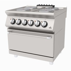 Atalay AEK-873 730 Series 4 Hob Cooker, 80x73x85 cm, Electric - Atalay