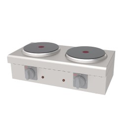Atalay AEO-02 Set Top 2 Plate Mini Cooker, 63x36x17 cm, Electric - Atalay