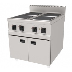 Atalay AEO-890 900 Series Cabinet 4 Burner Cooker, Electric - Atalay