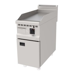 Atalay AGI-490CR 900 Series Flat Plate Grill, 40x90 cm, Chrome Surface, Natural Gas - Atalay