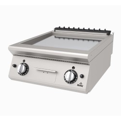 Atalay AGI-673-CR 730 Series Set Top Flat Plate Grill, 60x73x30 cm, Chrome, Natural Gas - Atalay