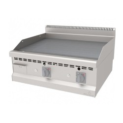 Atalay AGI-870CR 700 Series Flat Plate Grill, 80x70 cm, Chrome Surface, LPG - Atalay