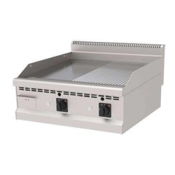 Atalay AGI-890NDSCR 900 серия Плита ребристая + плоская решетка, 80x90 см, хромированная поверхность, природный газ - Atalay