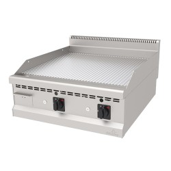 Atalay AGI-890NSCR شواية ذات سطح مضلع من سلسلة 900، 80 × 90 سم، سطح من الكروم، غاز البترول المسال - Atalay