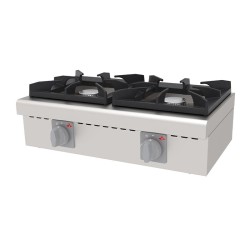 Atalay AGO-02 Set Top 2 Plate Mini Cooker, 63x36x17 см, природный газ - Atalay