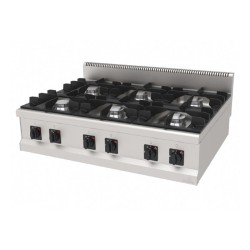 Atalay AGO-1290S 900 Series Set Top 6 Burner Cooker, Natural Gas - Atalay