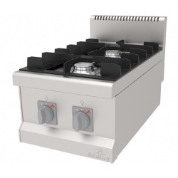 Atalay AGO-470 700 Series Set Top 2 Burner Cooker, 40x70x30 cm, Natural Gas - Atalay