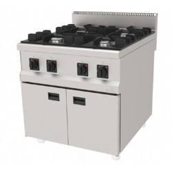 Atalay AGO-890 900 Series Cabinet 4 Burner Cooker, LPG - Atalay