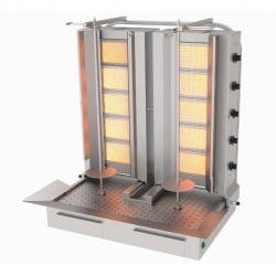 Atalay ADG-5-5A Alttan Motorlu Hareketli Döner Makinesi, 5+5 Radyanlı, LPG'li - Atalay