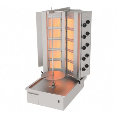 Atalay ADG-10A Alttan Motorlu V Tip Döner Makinesi, 5+5 Radyanlı, LPG'li - 1