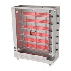 Atalay APME-06 Chicken Rotisserie, 6 Skewers, Electric - Atalay