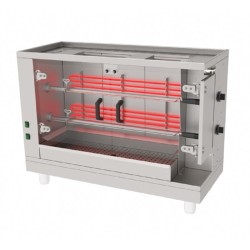 Atalay APMG-02 Chicken Rotisserie Machine, 2 Skewers, Natural Gas - Atalay