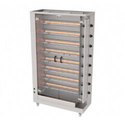 Atalay APMG-08 Chicken Rotisserie Machine, 8 skewers, LPG - Atalay
