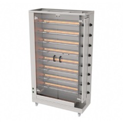 Atalay APMG-08 Chicken Rotisserie Machine, 8 Skewers, Natural Gas - Atalay