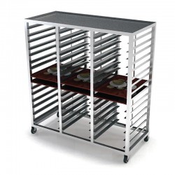 Atalay ATA-3753-45 Tray Trolley, 37x53 cm, 45 Tray Capacity - Atalay