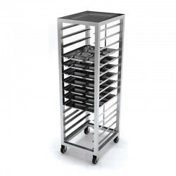 Atalay ATAT-30 Tabldot Tray Trolley, 28x40 cm, 30 Tray Capacity - Atalay