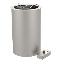 Atalay ATIA-50 خرطوشة بيع الأطباق المدمجة المسخنة، سعة 50 طبقًا - Atalay