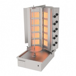Atalay ADG-10A Alttan Motorlu V Tipi Döner Makinesi, 5+2 Radyanlı, Doğalgazlı - Atalay