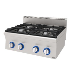 Atalay E-AGO-860 600 Series Set Top 4 Burner Cooker, Gas - Atalay