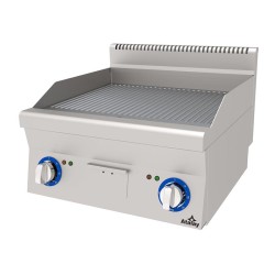 Atalay EAEI-660N 600 Series Ribbed Plate Grill, 60x60 cm, Electric - Atalay
