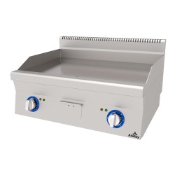 Atalay EAEI-860CR 600 Series Flat Plate Grill, 80x60 cm, Chrome Surface, Electric - Atalay