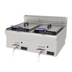 Atalay EAGF-860 600 Series Fryer, 2+11 L, LPG - Atalay
