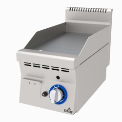 Atalay EAGI-360 600 Series Flat Plate Grill, 30x60 cm, Natural Gas - Atalay