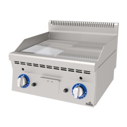 Atalay EAGI-660NDCR 600 серия плоская + ребристая решетка, 60x60 см, хромированная поверхность, LPG - Atalay