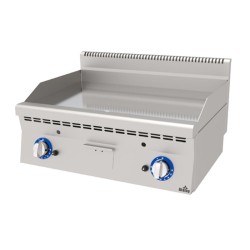 Atalay EAGI-860CR 600 Series Flat Plate Grill, 80x60 cm, Chrome Surface, LPG - Atalay