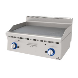 Atalay EAGI-860N 600 Series Ribbed Plate Grill, 80x60 cm, Natural Gas - Atalay