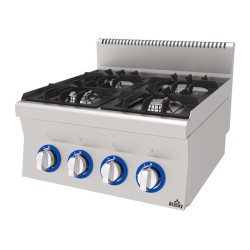 Atalay EAGO-660 600 Series Set Top 4 Burner Cooker, 60x60x30 см, LPG - Atalay