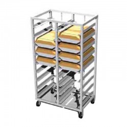 Atalay ATAT-3753-18 Termotray Tepsi Taşıma Arabası, 37x53 cm, 18 Termotray Tepsi Kapasiteli - Atalay