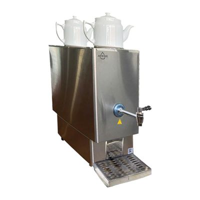 Ateşe Ayder Dijital Çay Kazanı, 2 Demlikli, 18 L, Inox - 1