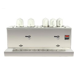 Ateşe Cappadocia Smart 5 Чайник заварочный, 30+30 л, электрический, Inox - Ateşe