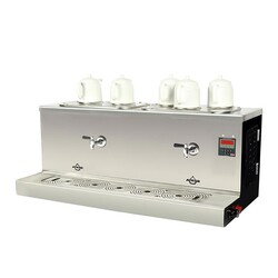 Ateşe Cappadocia Smart 5 Teapot Tea Boiler, 30+30 L, Gas+Electric, Static Painted - Ateşe