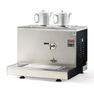 Ateşe Cappadocia Smart 2 Demlikli Çay Kazanı, 30 L, Elektrikli, Inox - 1