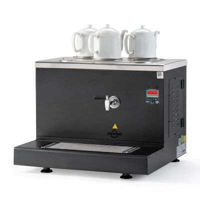 Ateşe Cappadocia Smart 3 Demlikli Çay Kazanı, 30 L, Elektrikli, Statik Boyalı - 1