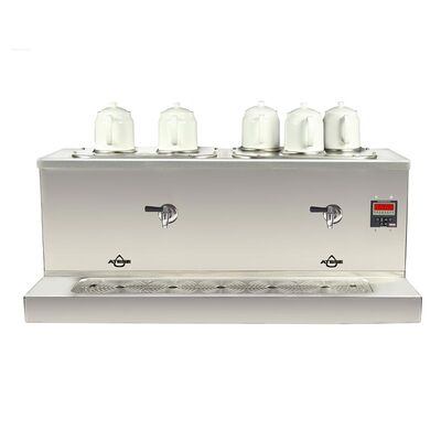Ateşe Cappadocia Smart 5 Demlikli Çay Kazanı, 30+30 L, Elektrikli, Inox - 1
