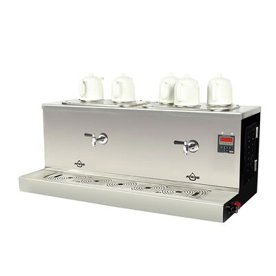 Ateşe Cappadocia Smart 5 Demlikli Çay Kazanı, 30+30 L, Elektrikli, Statik Boyalı - 1