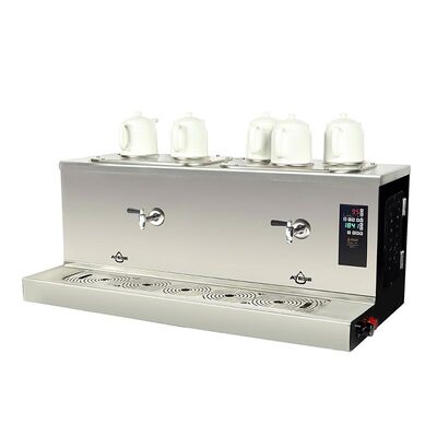 Ateşe Cappadocia Smart Plus 5 Demlikli Çay Kazanı, 30+30 L, Gaz+Elektrikli, Statik Boyalı - 1