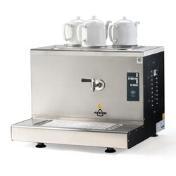 Ateşe Cappadocia Smart Plus Чайник с 3 заварочными чайниками, 30 л, электрический, Inox - Ateşe