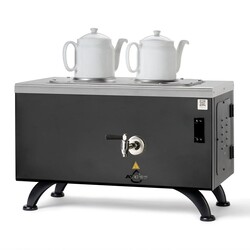 Ateşe غلاية شاي رقمية 2، إبريق شاي رقمي من إيفس، كهربائي، طلاء ثابت - Ateşe