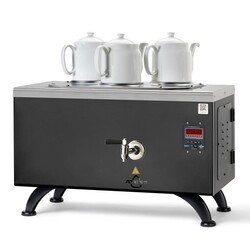 Ateşe Efes Smart 3 Teapot Tea Boiler, Electric, Static Paint - Ateşe