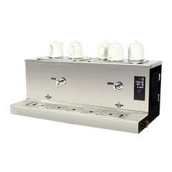 Ateşe Cappadocia Smart Plus 5 Demlikli Çay Kazanı, 30+30 L, Elektrikli, Statik Boya - Ateşe