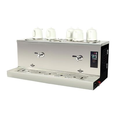 Ateşe Cappadocia Smart Plus 5 Demlikli Çay Kazanı, 30+30 L, Elektrikli, Statik Boya - 1